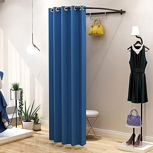 Соблекувална Xzgden, фитинг со просторија за завеси од облека за облека за прилагодување завеса за промена на просторијата завеса за