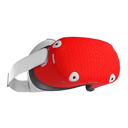 VR слушалки за насловната страница за Oculus Quest 2 Red