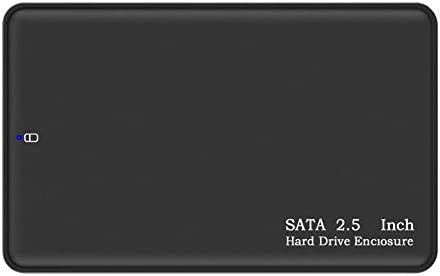 USB3. 0/2. 0 Мобилен Хард Диск Кутија, USB 3.0 2.5 инчен SATA HDD SSD Комплет Надворешен Хард Диск Случај Кутија За КОМПЈУТЕР-Црна