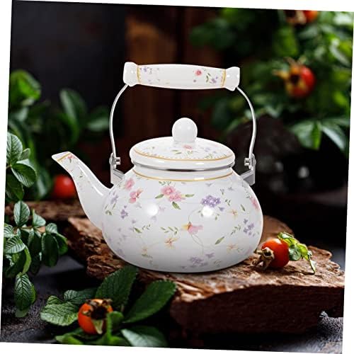 Jardwe емајл чај чај садови за лабав чај изолиран чајник јапонски чајници свирејќи чај котел цветни чајници со вода со котел со центриран