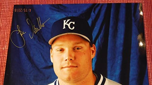 Showо Витиело во 1990 -тите емисија потпишани Ројалс 8x10 Бејзбол Фото -гарантирана автентична