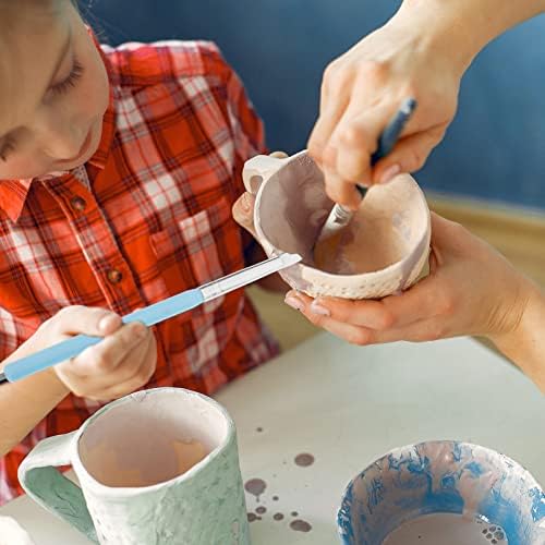 АЛАТКИ ЗА Украсување Торта DOITOOL Diy Алатка За Вајање Полимерна Глина: Алатка За Сликање Со Точки Со Игла Поставете Алатки За Моделирање