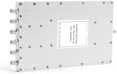 BASNI 0,5/6G RF Microstrip Diver Power SMA SPLIT Six Combiner на тест за делител на моќност 1 парчиња