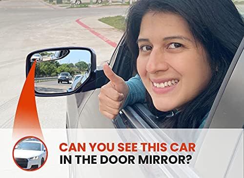 Конвексен огледало на слепи точки на конвексни страни: Автомобилски заден поглед Екстериер стап на огледални додатоци за автомобил | Автомобилски