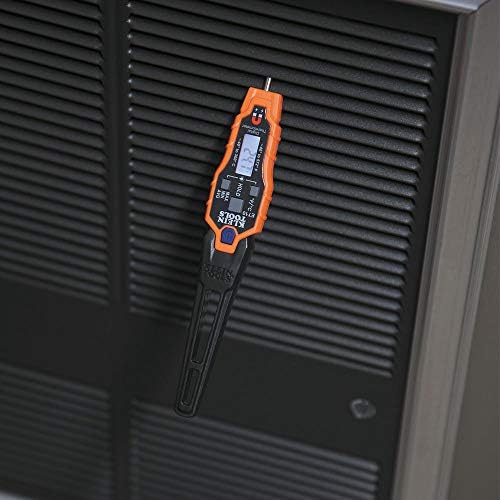 Klein Tools IR1 инфрацрвен термометар, дигитален ласерски пиштол е не-контакт термометар со температурен опсег -4 до 752 степени Фаренхајт и ET10 магнетски дигитален џеб терм