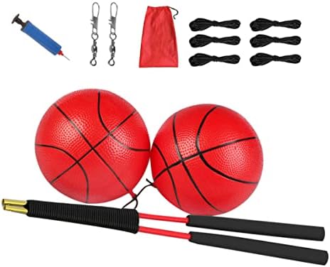 Toyvian 1 сет вежба топка играчки спортски спортски играчки надувување топки за тренингот за вежбање на отворено вежбање игра интерактивна