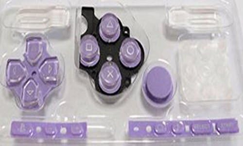 Виолетова Копчиња Клучни Рампа Во собата за Sony PSP 3000 Тенок Конзола Замена Поправка Дел