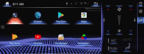 CARSOLL 10.25 4GB+64GB Андроид Радио CarPlay Стерео Екран Главата Единица Компатибилен со 2013-2018 Lexus Е250 IS300 IS300H