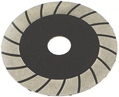 Aexit 100mm x Абразивни тркала и дискови 20мм тркалезни мермерни плочки дијамантски сечење на диск тркала од сребрена тон