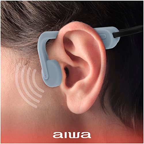 Аива коска спроведува безжични слушалки - безжични слушалки за безжични уши 5,0 спортски слушалки, 6 часа репродукција, IPX5 водоотпорни слушалки
