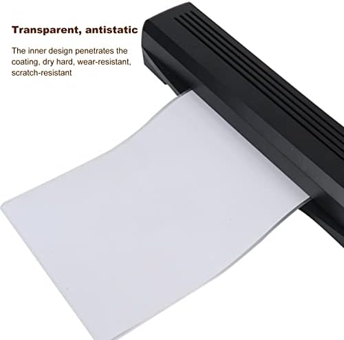 Термички ламинативни чаршафи Ashata 100 парчиња, A4 210 x 297mm 80mic Транспарентни термички ламинирачки листови Пластични филмови торбички, за картички за фото -хартија