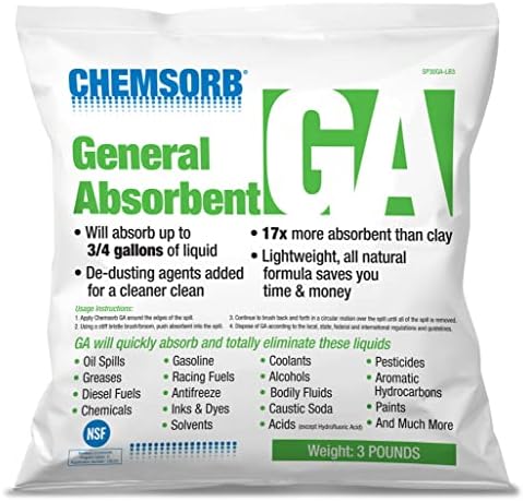 Chemsorb GA - општ абсорбент, торба од 3 фунти