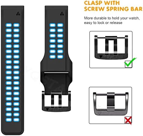 Czke Smart Watchbands 22MM За Garmin Quickfit Часовник Бенд
