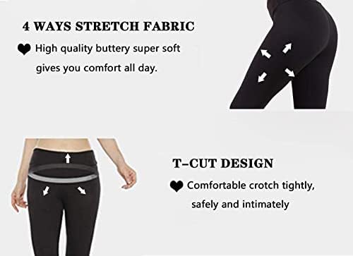 Баихету Хеланки Со Висок Струк Со Внатрешен Џеб Супер Меки Јога Панталони За Жени