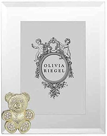 Оливија Ригел златна мечка 5x7 рамка