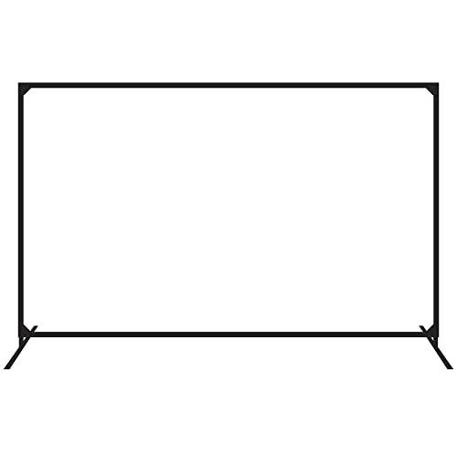 Вилсон Stur-D-екран рамка, 6 x 6 стапки, единечен панел, Т нозе, црна, за заварување завеси, 1 / нарачка