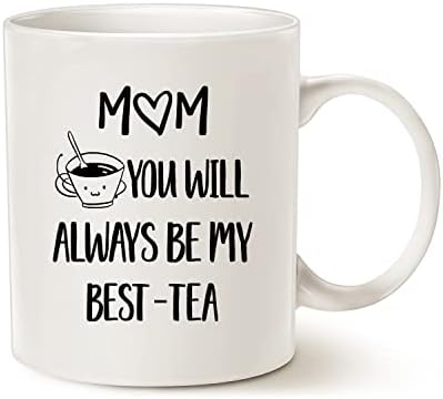 Мауаг Денот На Мајката Кафе Кригла, Мајка Ти Секогаш Ќе Биде Мојот Најдобар-Чај, Божиќ Подароци Чаша За Мајка Мајка Бела 11 Мл