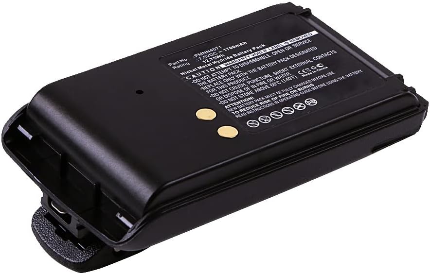 Замена На Батеријата PMNN4071AR За Motorola A6, A8, BPR40, Mag One BPR40, одговара Дел Не PMNN4071, PMNN4071A, PMNN4071AC, 7.2 V