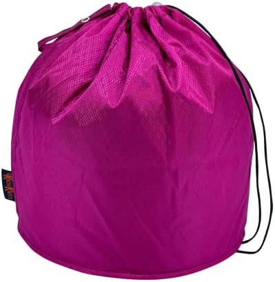 Познавања Тути Фрути Скапоцен Камен Боја GoKnit Торбичка Плетење Проект Торба со Јамка &засилувач; Врвка