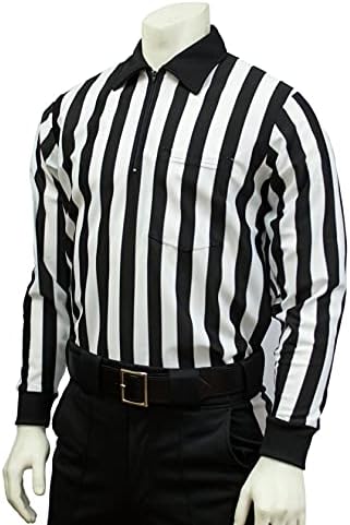 Адамс САД Смити FBS102 Фудбалски службеници искривени плетени кошула со долг ракав