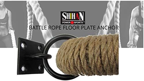 Плоча за сидро на Battle Battle Rope за фиксирање на wallидови или подови вертикално хоризонтално спортови за напојување TS-3