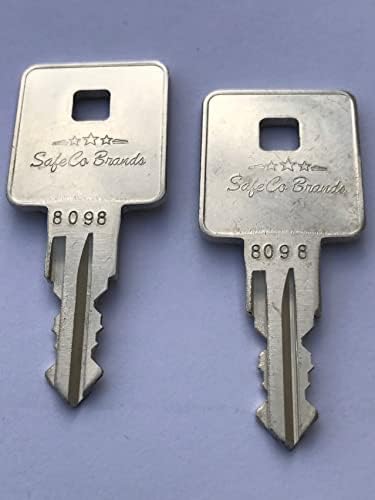 2-клучеви за занаетчии, Sears, Kobalt & Husky алатки. Серија за клучни кодови 8001 преку 8225. Брендови Safeco