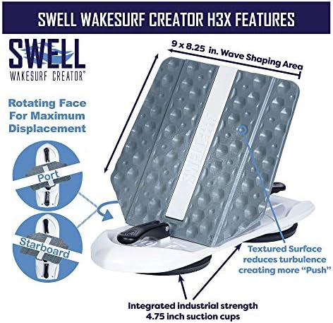 Создателот на Shawseurf се буди H3X - Шапер за будење со високи перформанси - Ротирачки со хидродинамична текстура