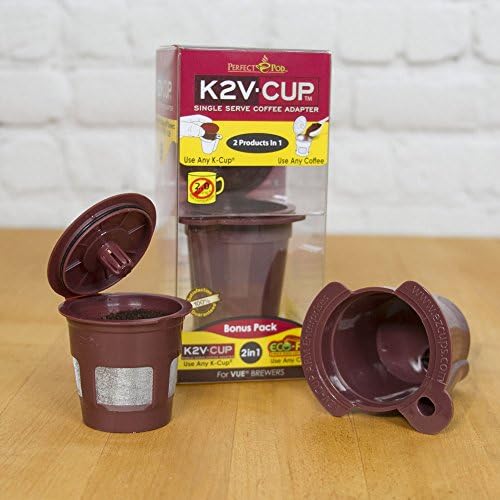 K2V чаша од совршено подлога, компатибилна со Keurig vue