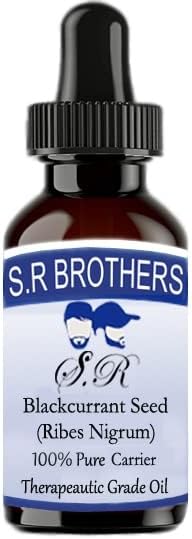 S.R браќа Блеккурран семе чисто и природно масло од носач на терапевтско одделение 50мл