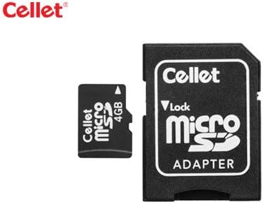 Мобилен MicroSD 4GB Мемориска Картичка За Samsung SC-I617 Блек ЏЕК II 2 Телефон со SD Адаптер.
