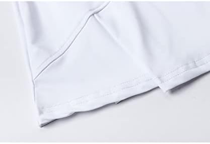 Здолништа со видусу за жени летни тениски здолништа Внатрешни шорцеви голф -голф со џеб