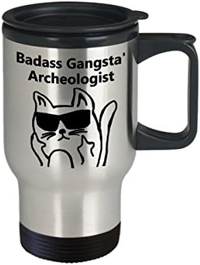 Археолошката археолошка чаша за патување во бадас гангста