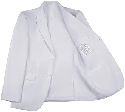 Јакни за мажи Suit Slim Fit Two Butn Solid Business Blazer врвови формални матурски сувци, блејзер спортски палто свадба смокинг за мажи