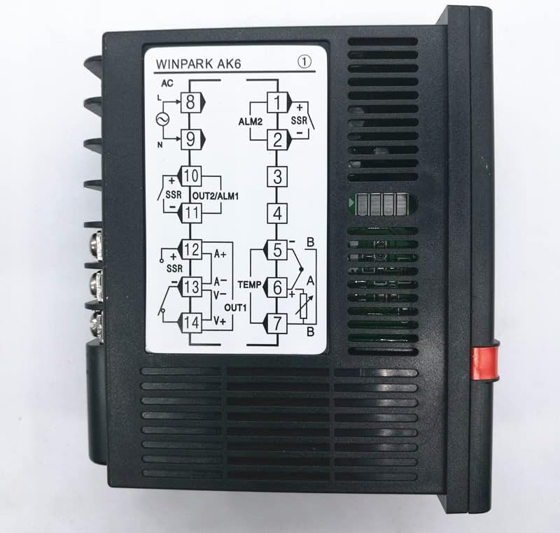 Винпарк Интелигентен контролор на температура AK6-BKL110-C000R-X реле аларм x1 k тип CHB402