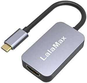 Lalamax USB C до HDMI адаптер 4K 60Hz тип C до HDMI адаптер за кабел компатибилен за MacBook Pro/Air