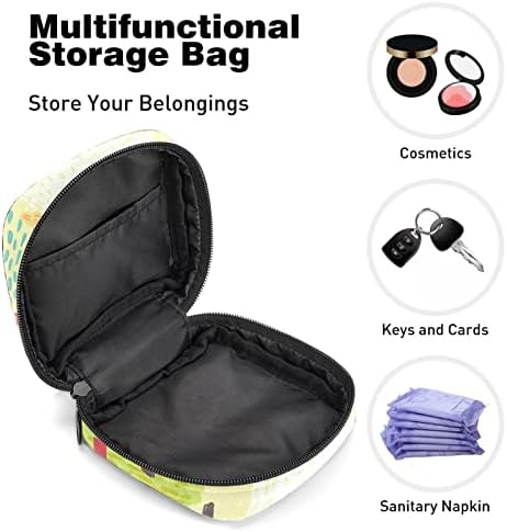 Период торба, санитарна торба за складирање на салфетка, преносна менструална подлога торбичка торбичка женска менструација прва вреќа
