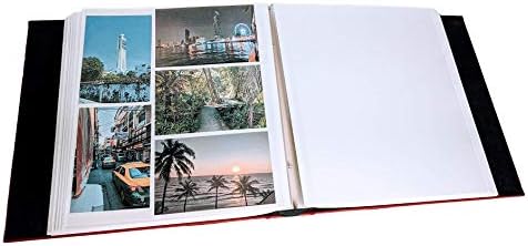 Фото албум само лепило, 100 страници 50 листови, лист за самостојно стапче, бележник, книга со слики, 4x6, 5x7, 8x10, 8-1/2x11, заменливи