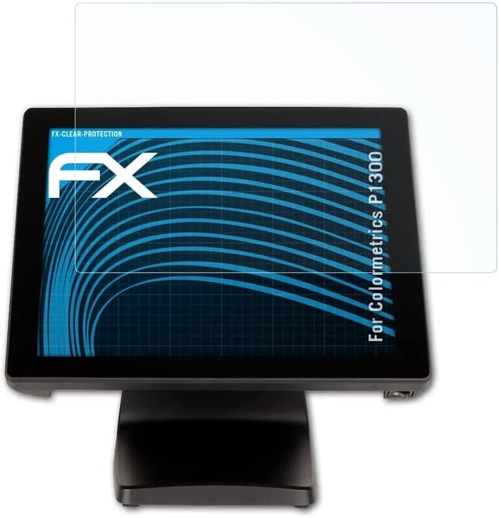 Филм за заштита на екранот Atfolix компатибилен со ColorMetrics P1300 заштитник на екранот, ултра-чист FX заштитен филм