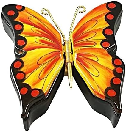 Двојно Шарки Монарх Пеперутка Лимогес Кутија
