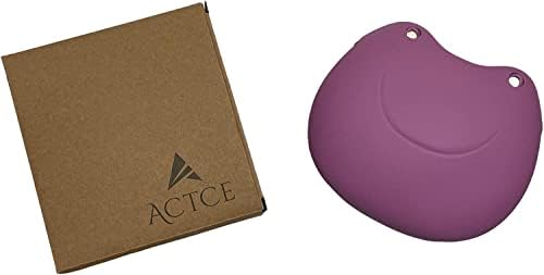 АКТЧЕ 2 Парчиња Пакет Силиконски Куче Третираат Обука Торбичка Смешковци Дизајн Црвеникаво Виолетова Боја