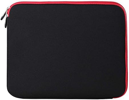 12 11,6-инчен црн розов лаптоп ракав компатибилен со Lenovo Chromebook, Flex, IdeaPad, ThinkPad, Јога 11,6 до 12-инчи