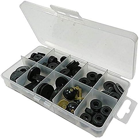 Меривеј BH06596 Асортиман на водоводни мијалници во кутија за носење од 10 оддели, мулти-боја