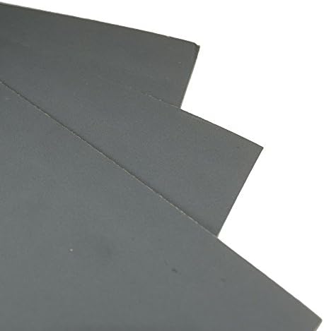 5 листови -GRIT 2000 Водоотпорна хартија 9 x11 Влатен/сув силиконски карбид