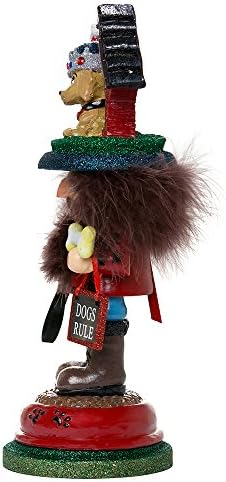 Курт С. Адлер Курт Адлер 13-инчен холивудски куќички капа на оревчеста, црвена боја, црвена