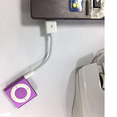 SIDIYANG USB Полнач За Напојување И Кабел За Синхронизација На Податоци, 2-Компјутери Компатибилни За Кабел За Полнач за Мешање на iPod
