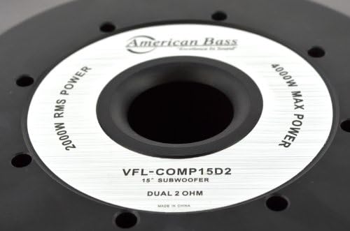 Нов Американски Бас VFL15D2 4000 Вати 15 Сабвуфер Автомобил Аудио 15 Инчен Под