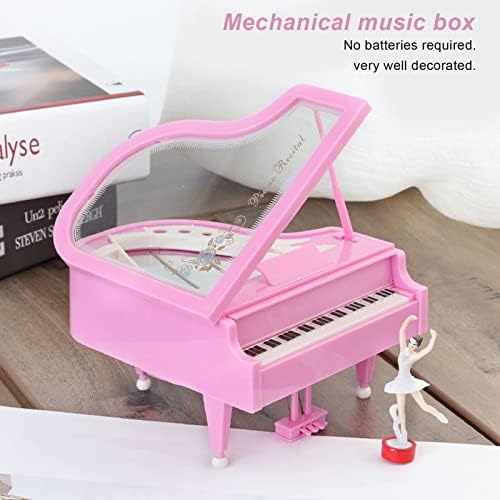 LBEC пијано музичка кутија балерина девојка танцува класична пијано кутија механичка девојка емулационо роденденски подарок за дома