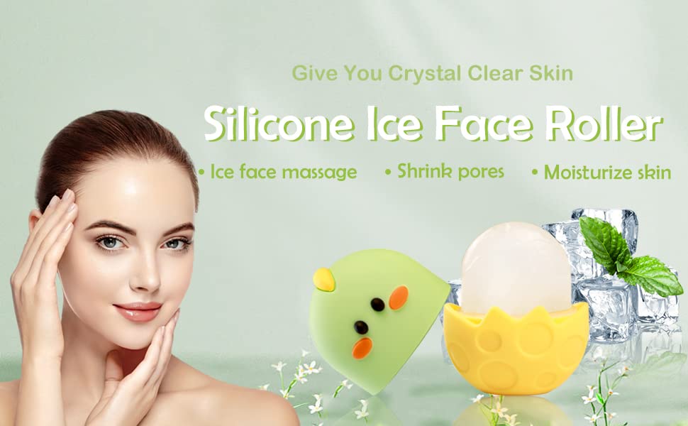 Силиконски ролери за мраз за нега на кожата