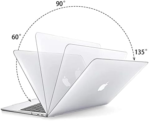 Орфеј Компатибилен со MacBook Air 13 Inch Case 2020 2019 2018 Објавување M1 A2337 A2179 A1932 со Retina Display ID на допир ， тврда