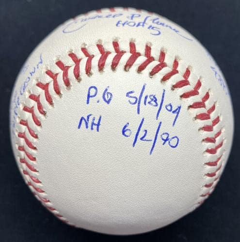 Рандал Дејвид Ренди nsонсон целото име Хоф Ци Статиран потпишан бејзбол ЈСА сведок - автограмирани бејзбол
